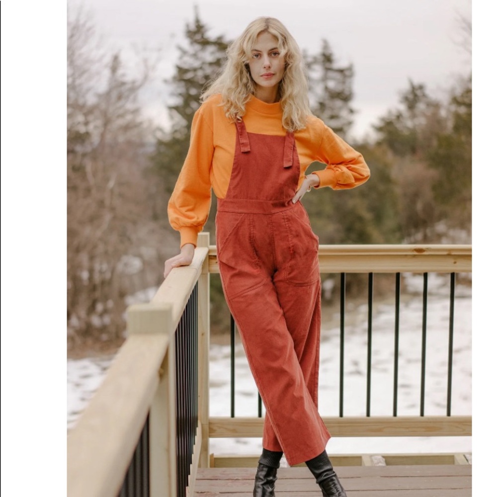 Loup Flora Overalls